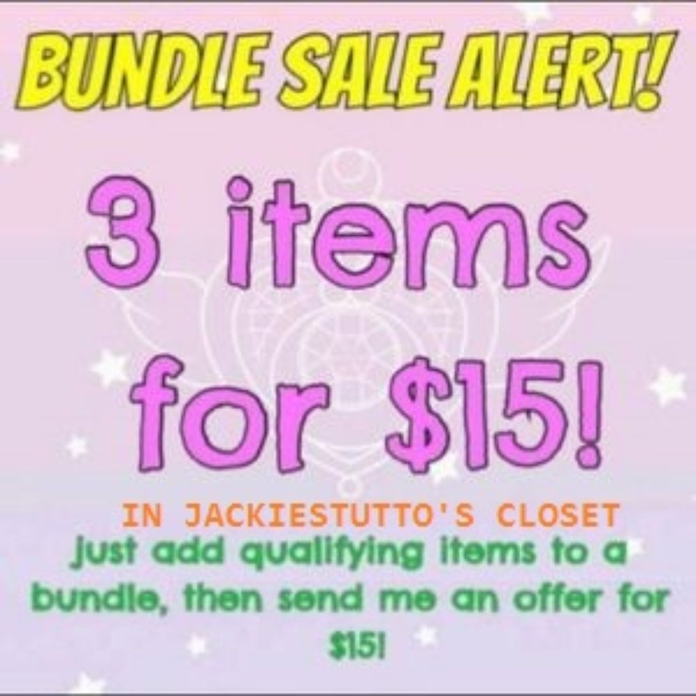 💥 3 for$15💥Put 3 in Bundle/Send $15 Offer